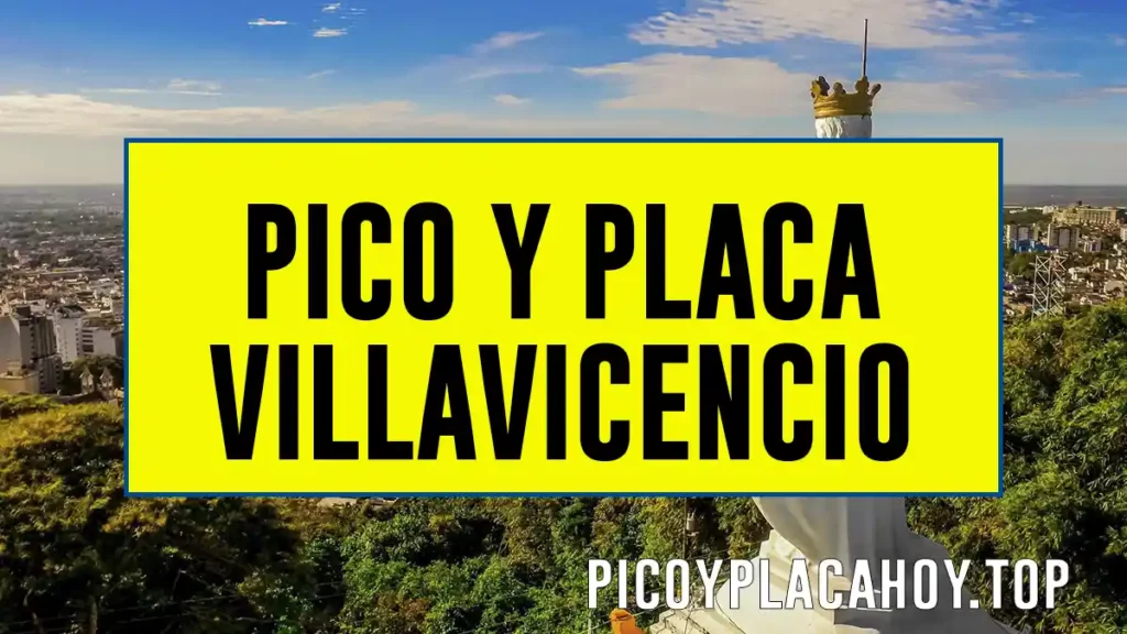 pico y placa Villavicencio