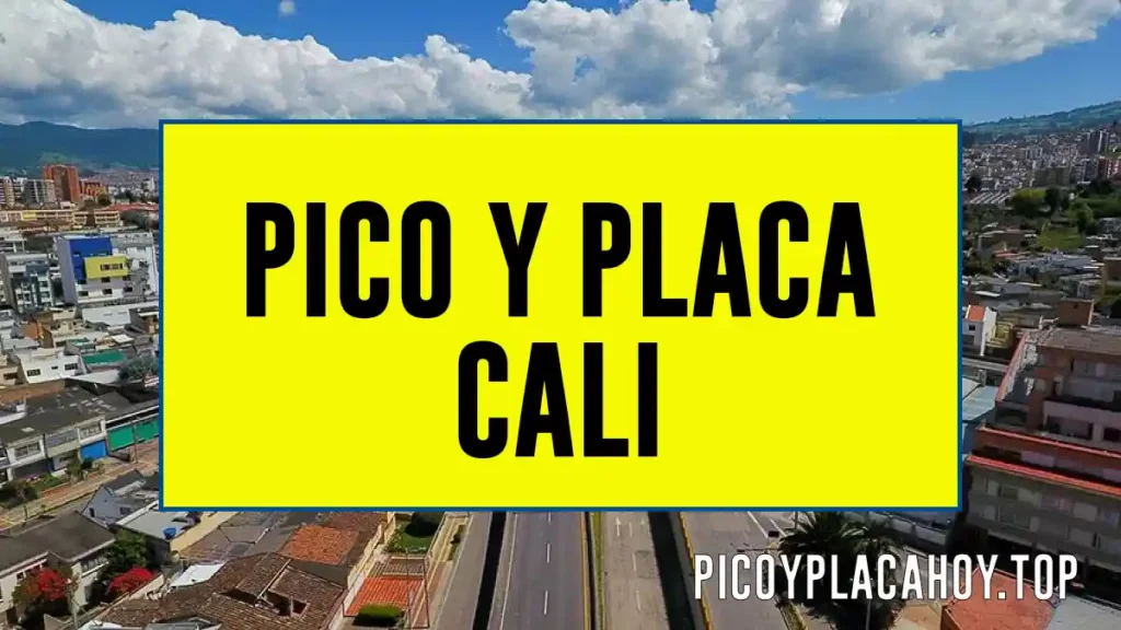 Pico y placa Cali